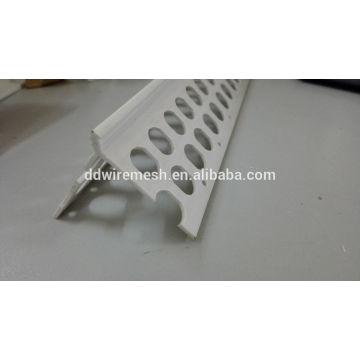 China fornecedor branco quente venda em gesso grade de canto / pvc canto bead / pvc plástico canto talão para construção